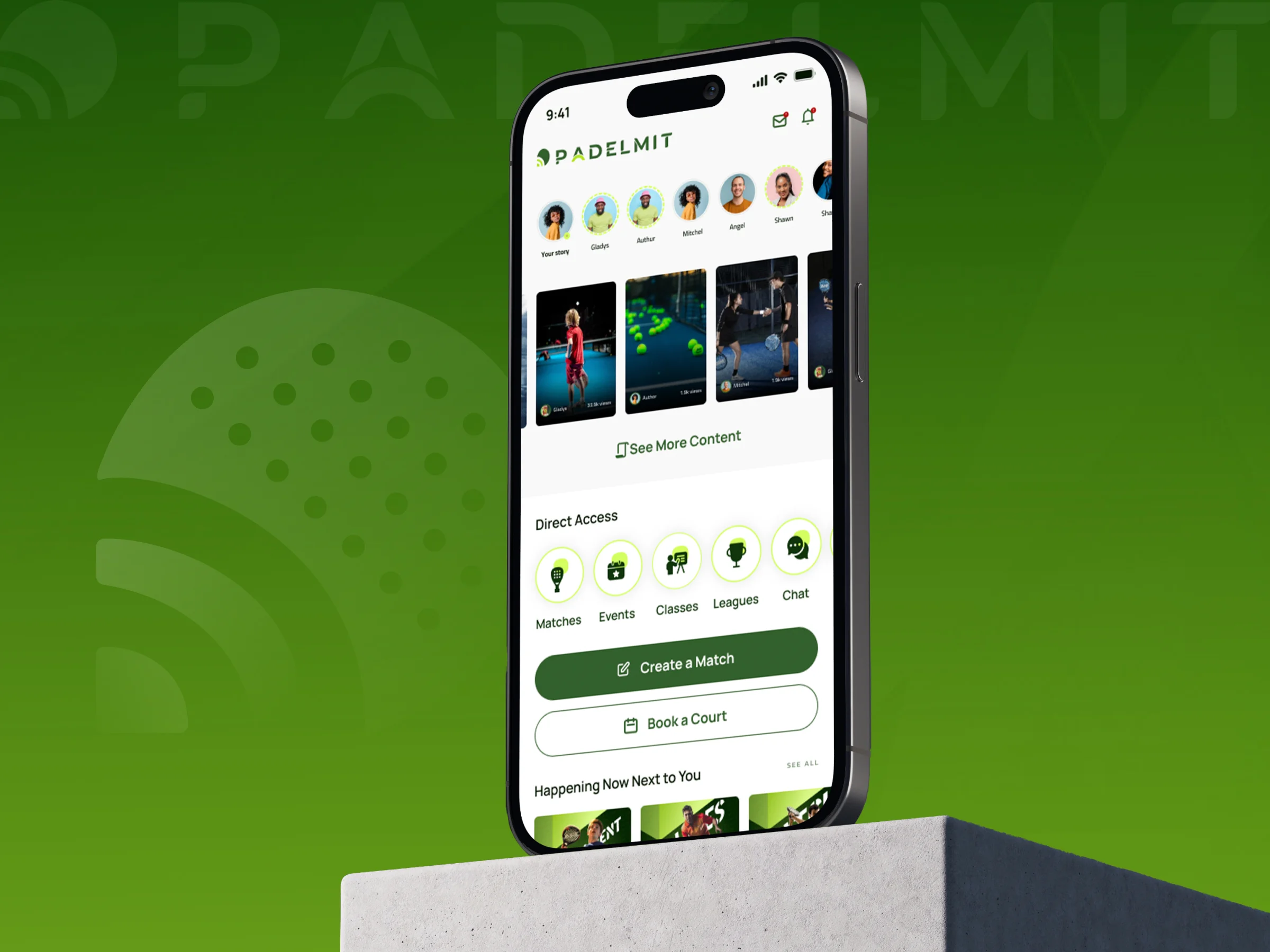 Padelmit – Tennis Tournament App