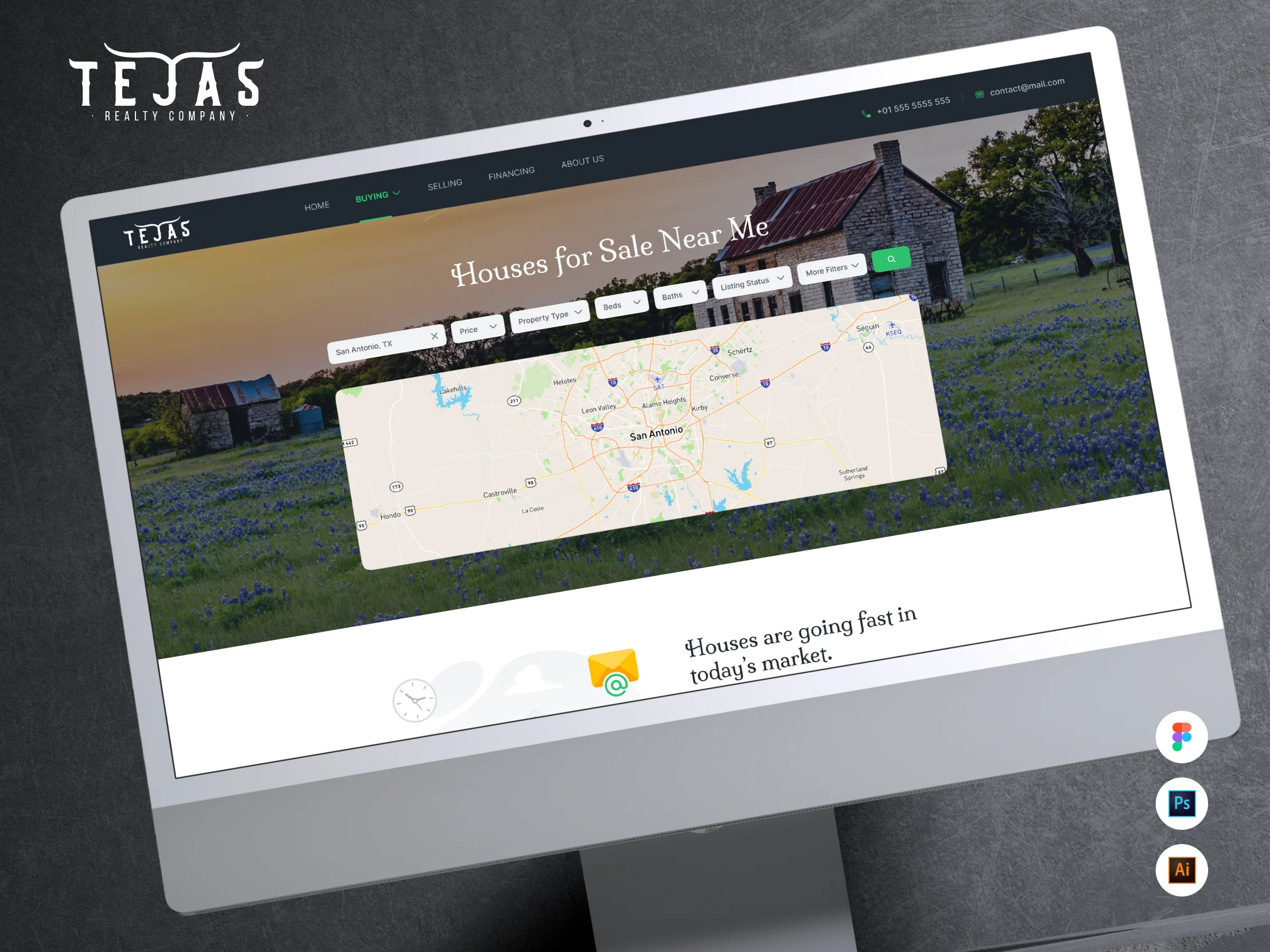 TEJAS – Real Estate Website