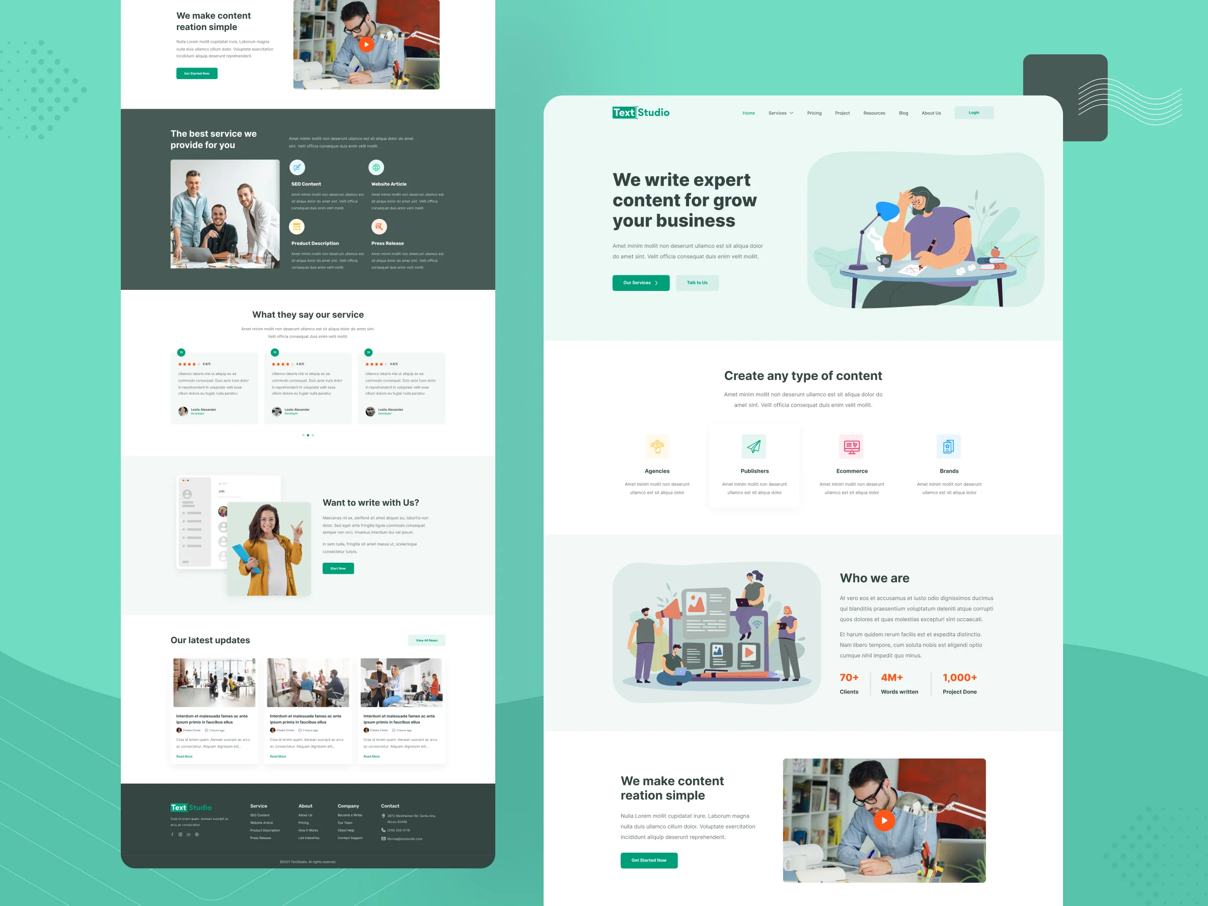 TextStudio – Content Writing Service Desi